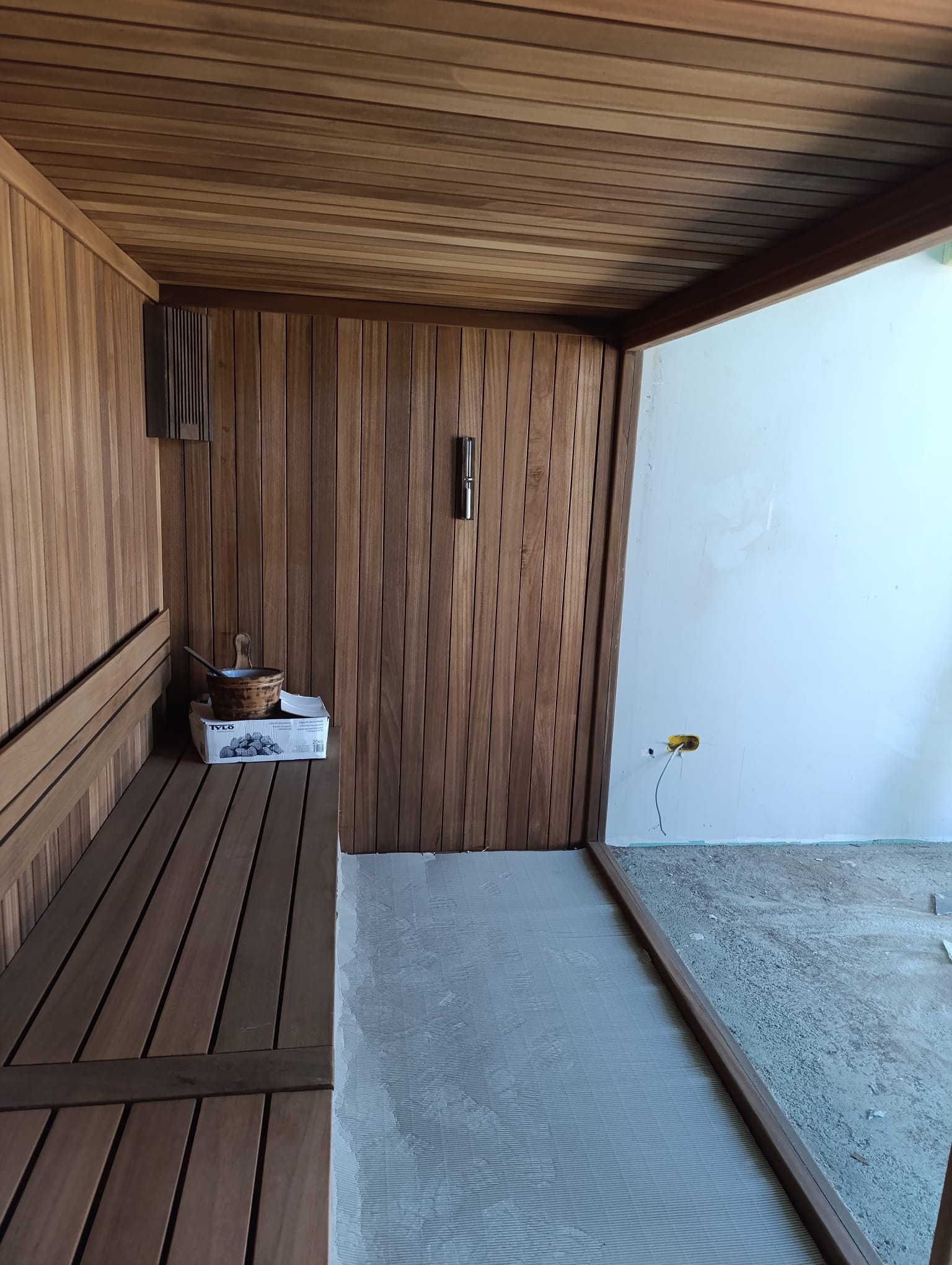 bodrum sauna yapimi